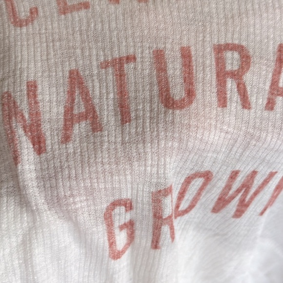 B Original Top White Stretchy Tank Graphic Womens Small - Picture 11 of 11